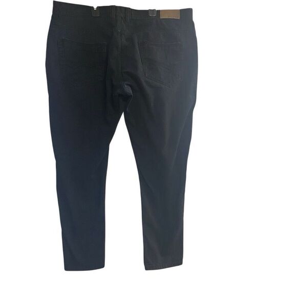 HALIFAX Men’s Black Jeans Size 44W 32L HAND MEASURES‎ SHORTER SEE PICTURE - Picture 2 of 7